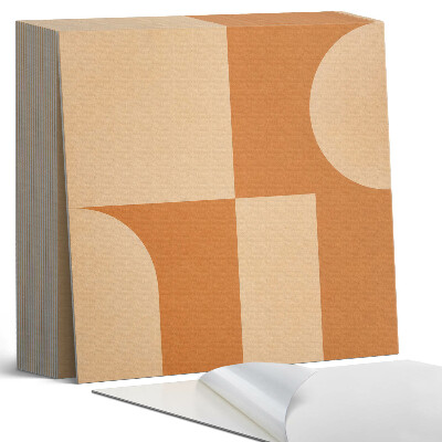 Samoprzylepne płytki na ścianę Geometria w abstrakcyjnym stylu