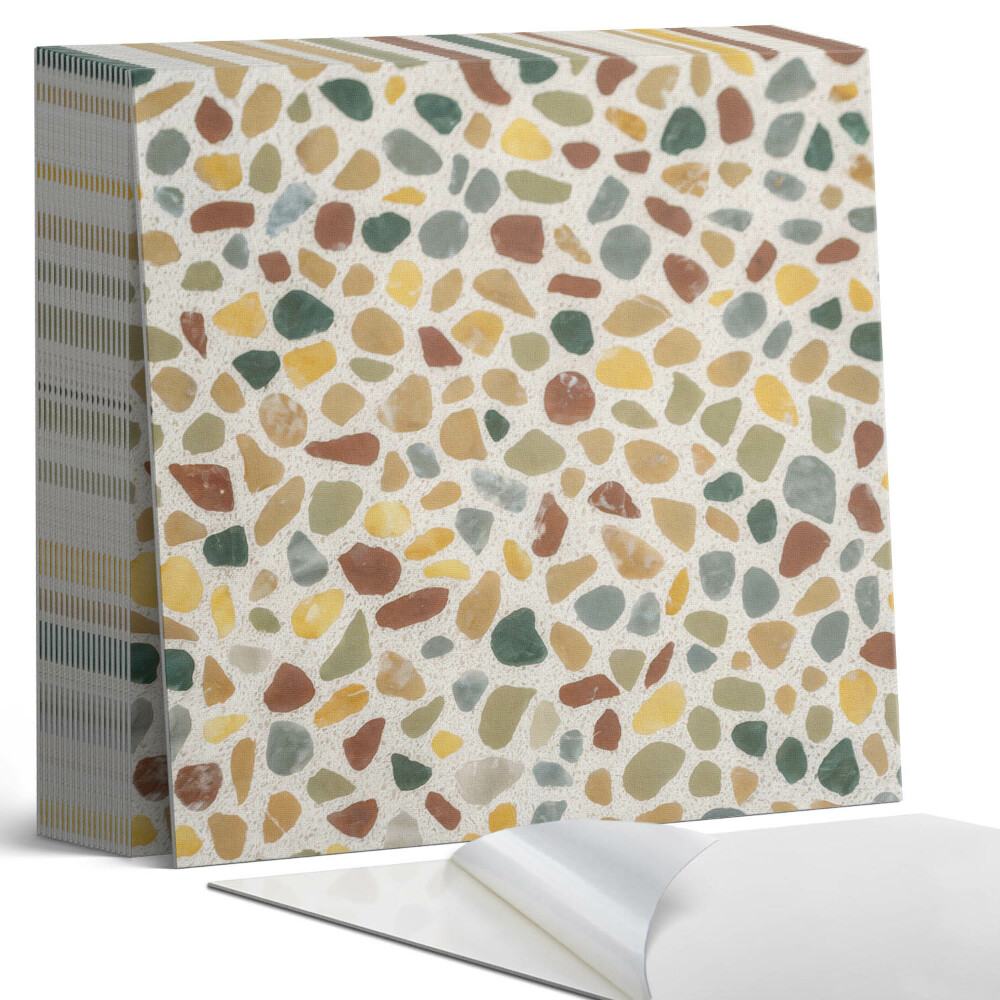 Samoprzylepne płytki Mozaikowy wzór z kamieni