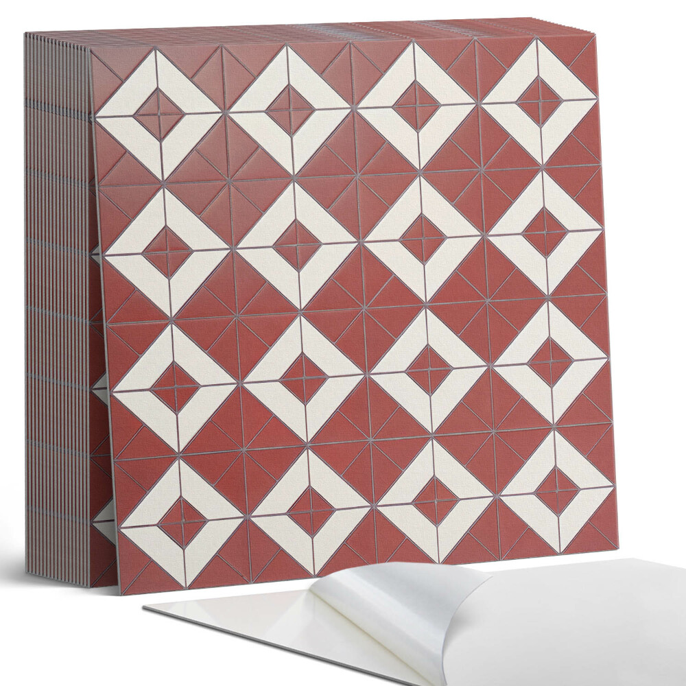 Samoprzylepne płytki na ścianę Dynamiczne układy geometryczne