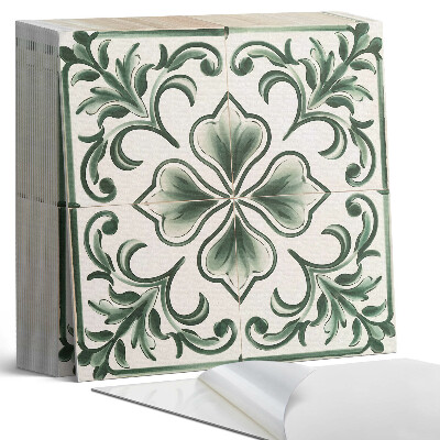 Samoprzylepne płytki Motyw liści i serc