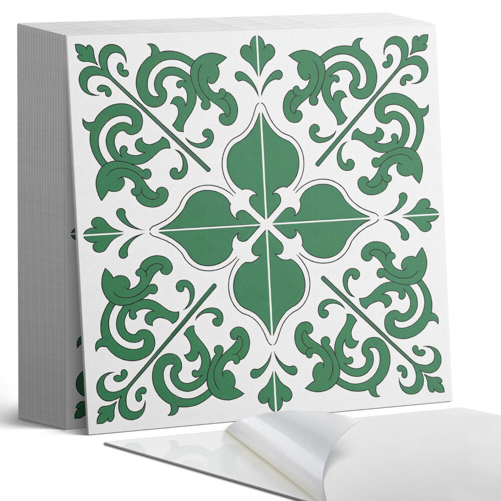 Samoprzylepne płytki na ścianę Roślinny motyw z detalami dekoracyjnymi