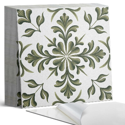 Kafelki samoprzylepne Roślinny motyw