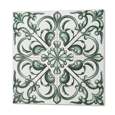 Kafelki samoprzylepne Symetryczne wzory roślinne w ujęciu