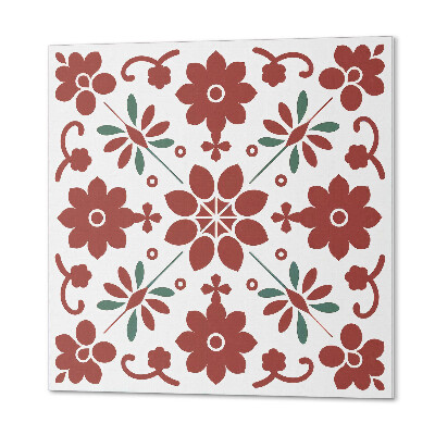 Samoprzylepne płytki Roślinny wzór z liśćmi