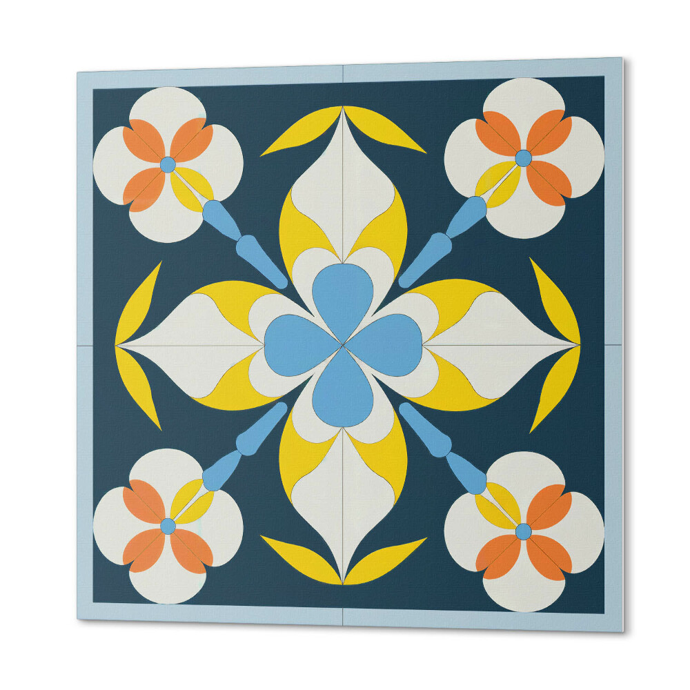 Samoprzylepne płytki na ścianę Roślinny design