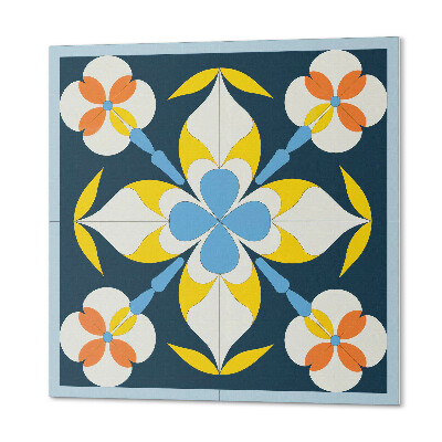 Samoprzylepne płytki na ścianę Roślinny design