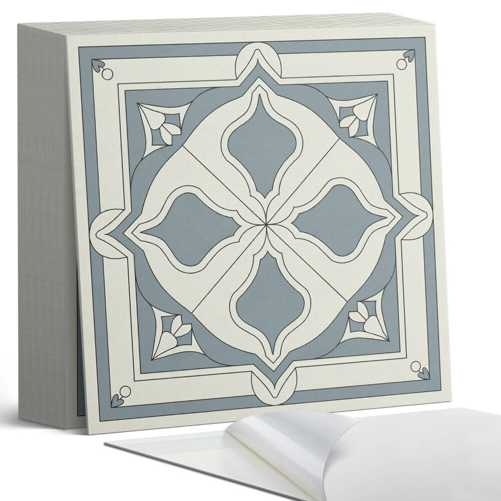 Samoprzylepne płytki na ścianę Kwiatowy motyw na ceramice