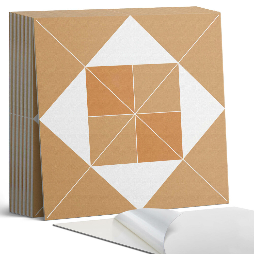 Kafelki samoprzylepne Abstrakcyjna geometria w kolorach