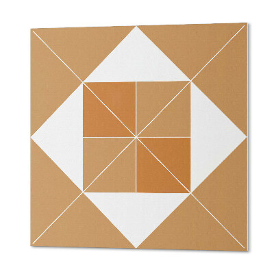 Kafelki samoprzylepne Kształty w harmonijnych tonacjach