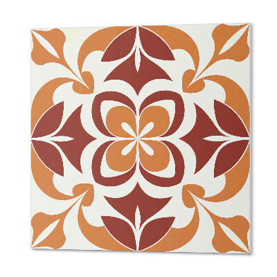 Kafelki samoprzylepne Roślinny wzór z liściastymi akcentami