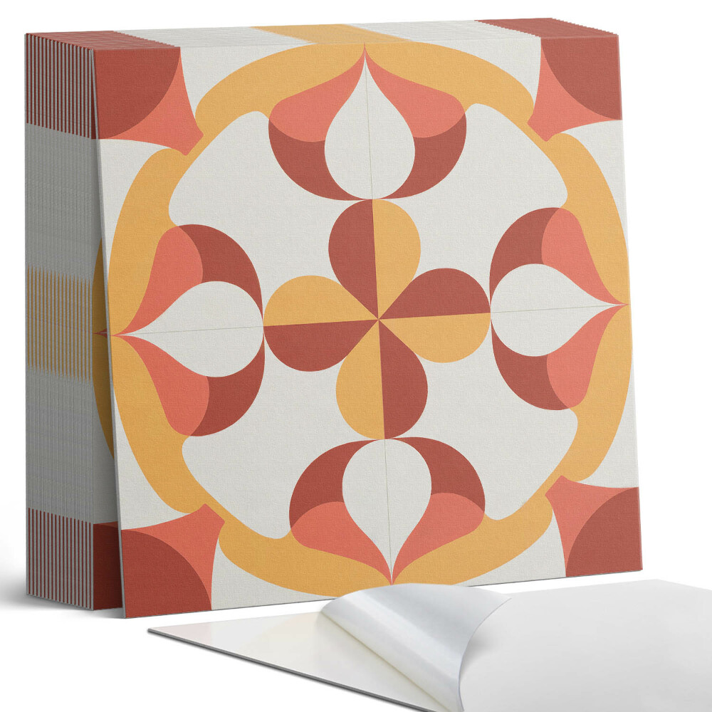 Samoprzylepne płytki Nowoczesny motyw geometryczny