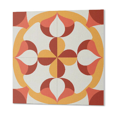 Samoprzylepne płytki Abstrakcyjna kompozycja kształtów