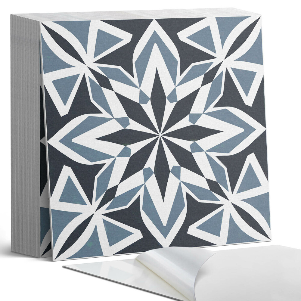 Samoprzylepne płytki na ścianę Symetryczne kształty w geometrii