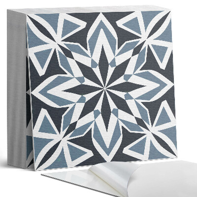 Samoprzylepne płytki na ścianę Symetryczne kształty w geometrii