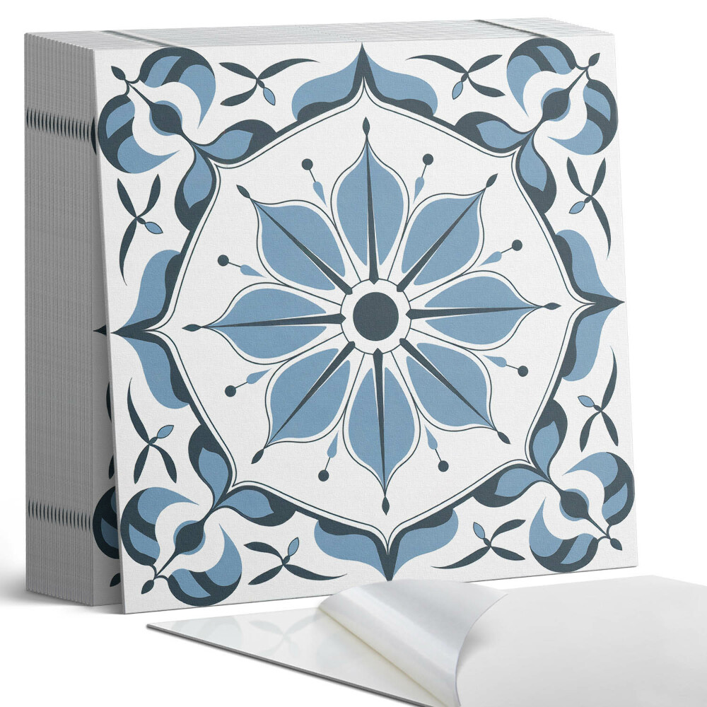 Samoprzylepne płytki na ścianę Kwiatowy motyw z subtelnymi detalami