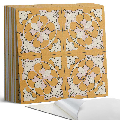 Kafelki samoprzylepne Kwiatowa mozaika w kolorach