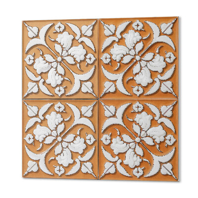 Samoprzylepne płytki na ścianę Motyw florystyczny w eleganckim wydaniu