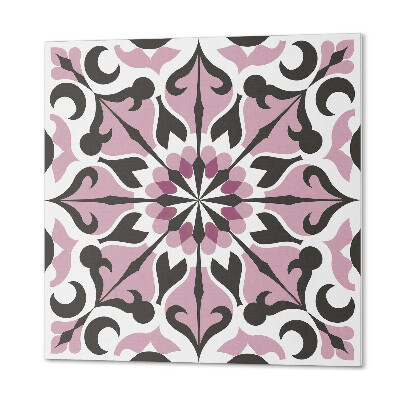 Kafelki samoprzylepne Symetryczne motywy roślinne w harmonii