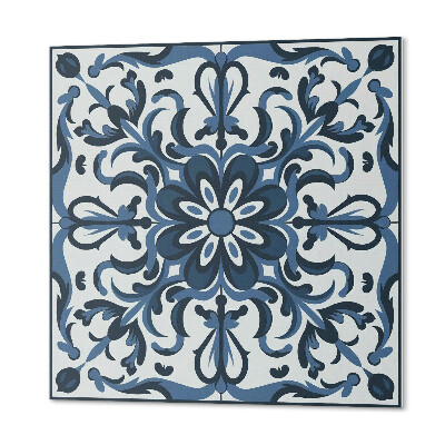 Kafelki samoprzylepne Ornamentalne kwiaty w stylu artystycznym