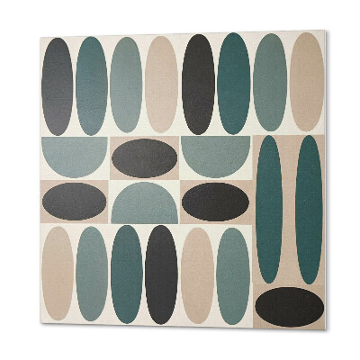 Kafelki samoprzylepne Dynamiczne owalne motywy graficzne