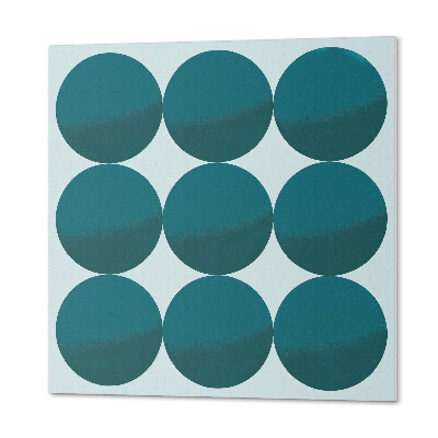 Samoprzylepne płytki Okrągłe wzory w geometrycznej siatce