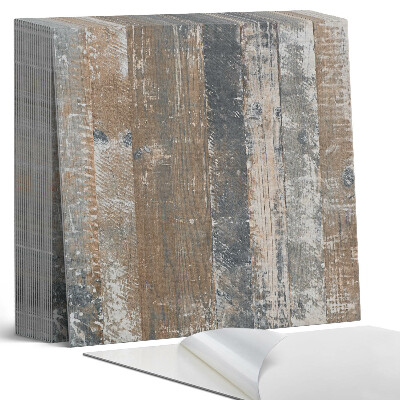 Samoprzylepne płytki Naturalne deski w minimalistycznym designie