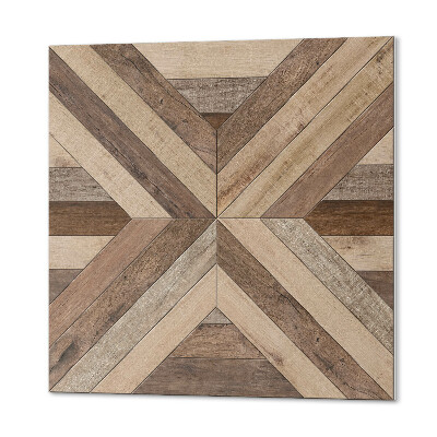 Samoprzylepne płytki na ścianę Motyw naturalnych desek w odcieniach brązu