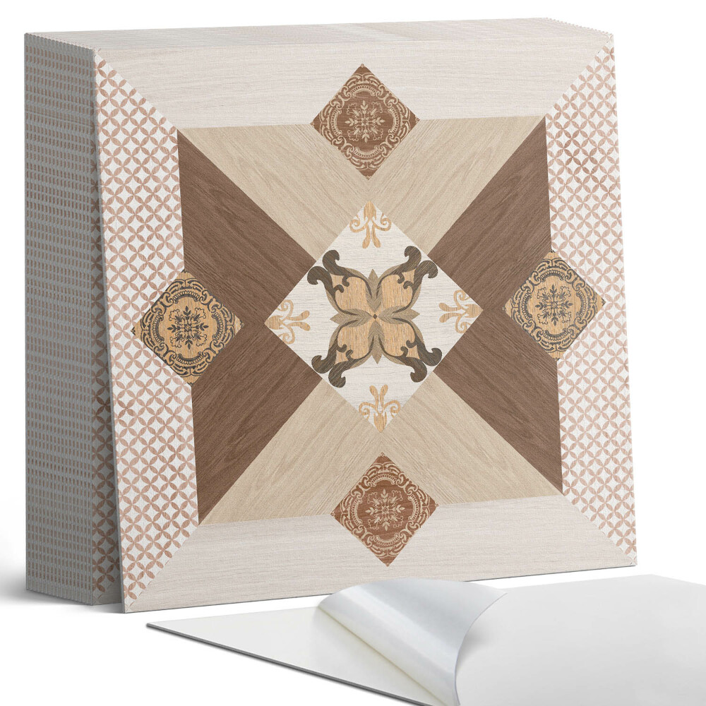 Kafelki samoprzylepne Mozaikowy wzór z ozdobnymi detalami