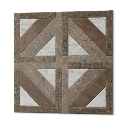 Samoprzylepne płytki Kształty drewna w betonowej formie