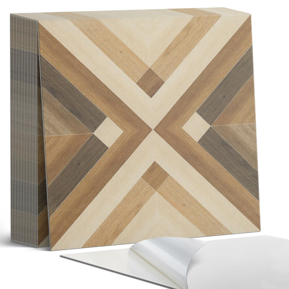 Kafelki samoprzylepne Kratkowy motyw geometryczny