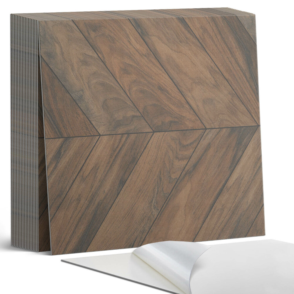 Samoprzylepne płytki Wzór jodełkowej deski