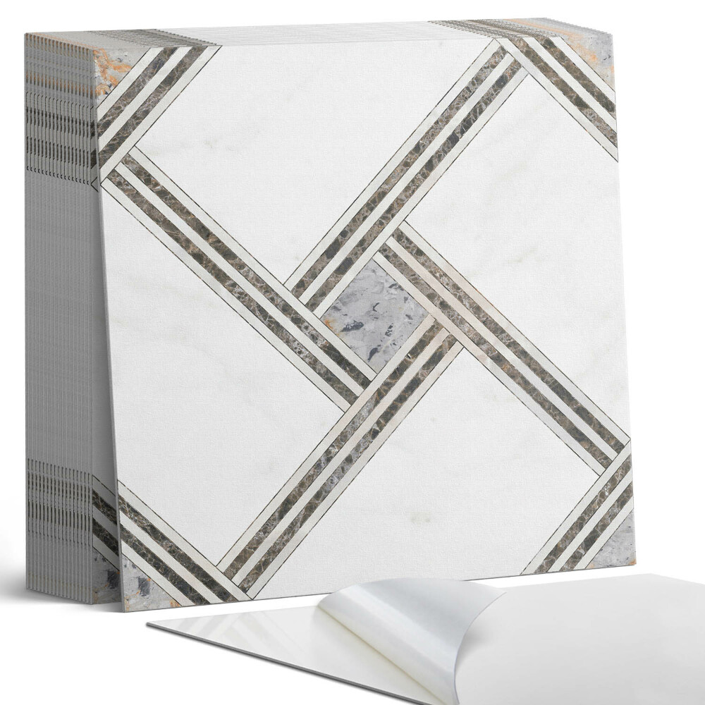 Kafelki samoprzylepne Konstrukcja linii geometrycznych