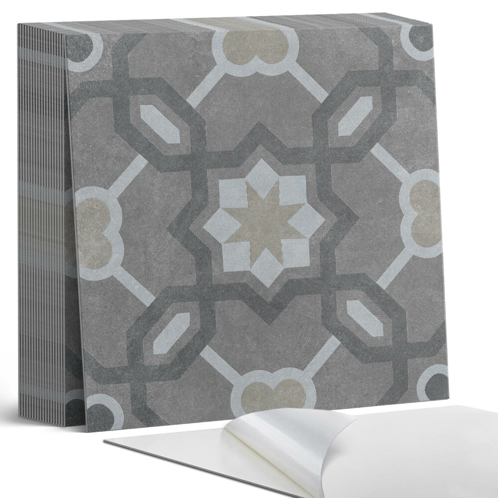 Samoprzylepne płytki na ścianę Wzór kafli w stylu geometrycznym