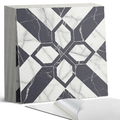 Kafelki samoprzylepne Wzór marmurowy w geometrycznych kształtach