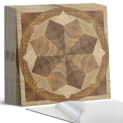 Samoprzylepne płytki Kompleksowy motyw geometryczny