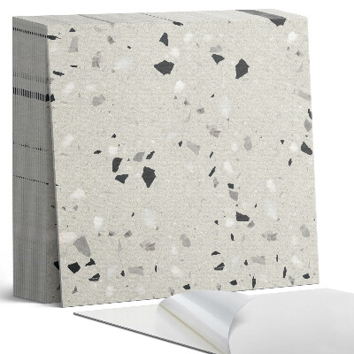 Samoprzylepne płytki Fragmentaryczny Wzór w Drobnych Akcentach