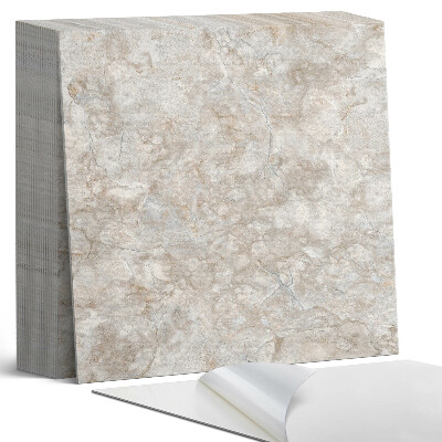 Samoprzylepne płytki na ścianę Kamienny wzór w stylu naturalnym