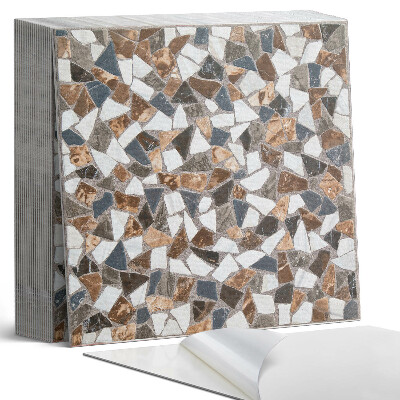 Samoprzylepne płytki Mozaika z różnorodnymi formami