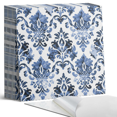 Kafelki samoprzylepne Kwiatowy motyw w barokowym stylu