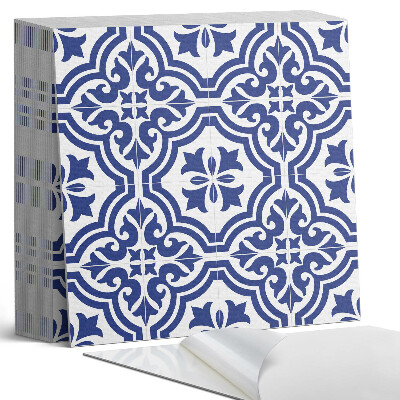 Samoprzylepne płytki na ścianę Roślinne wzory w kafelkowych układach