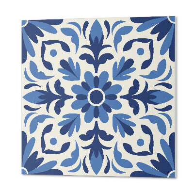 Kafelki samoprzylepne Roślinny wzór z liściastymi akcentami