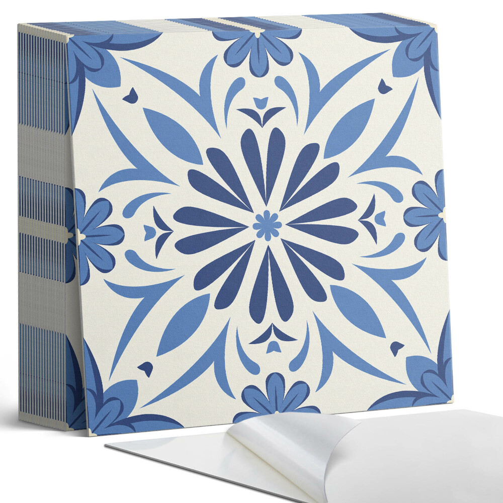 Samoprzylepne płytki na ścianę Kwiatowy motyw