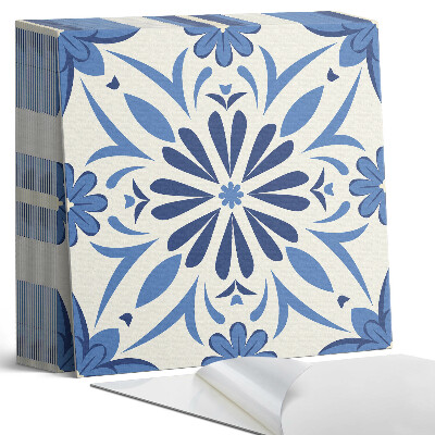 Samoprzylepne płytki na ścianę Kwiatowy motyw