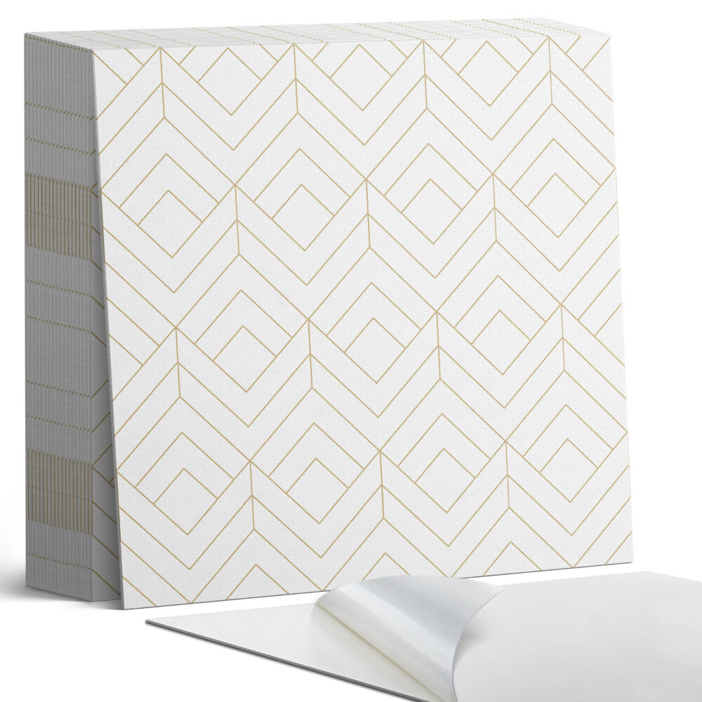 Kafelki samoprzylepne Wzór rombowy w stylu geometrycznym