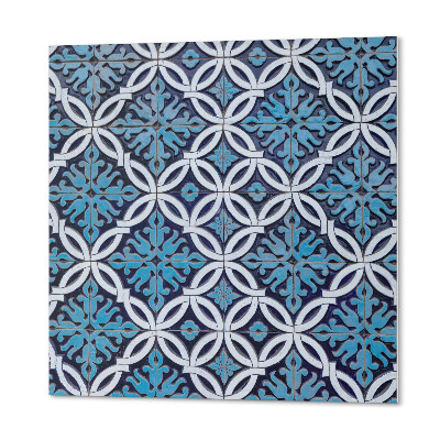 Samoprzylepne płytki na ścianę Geometria z florą w nowoczesnym stylu