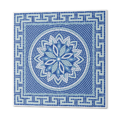 Kafelki samoprzylepne Wzór mozaiki z motywem kwiatowym