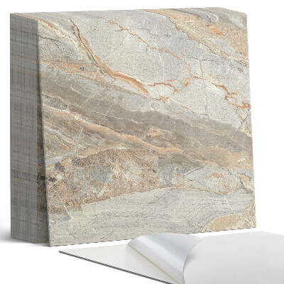 Kafelki samoprzylepne Marmurowa struktura z delikatnymi żyłkami