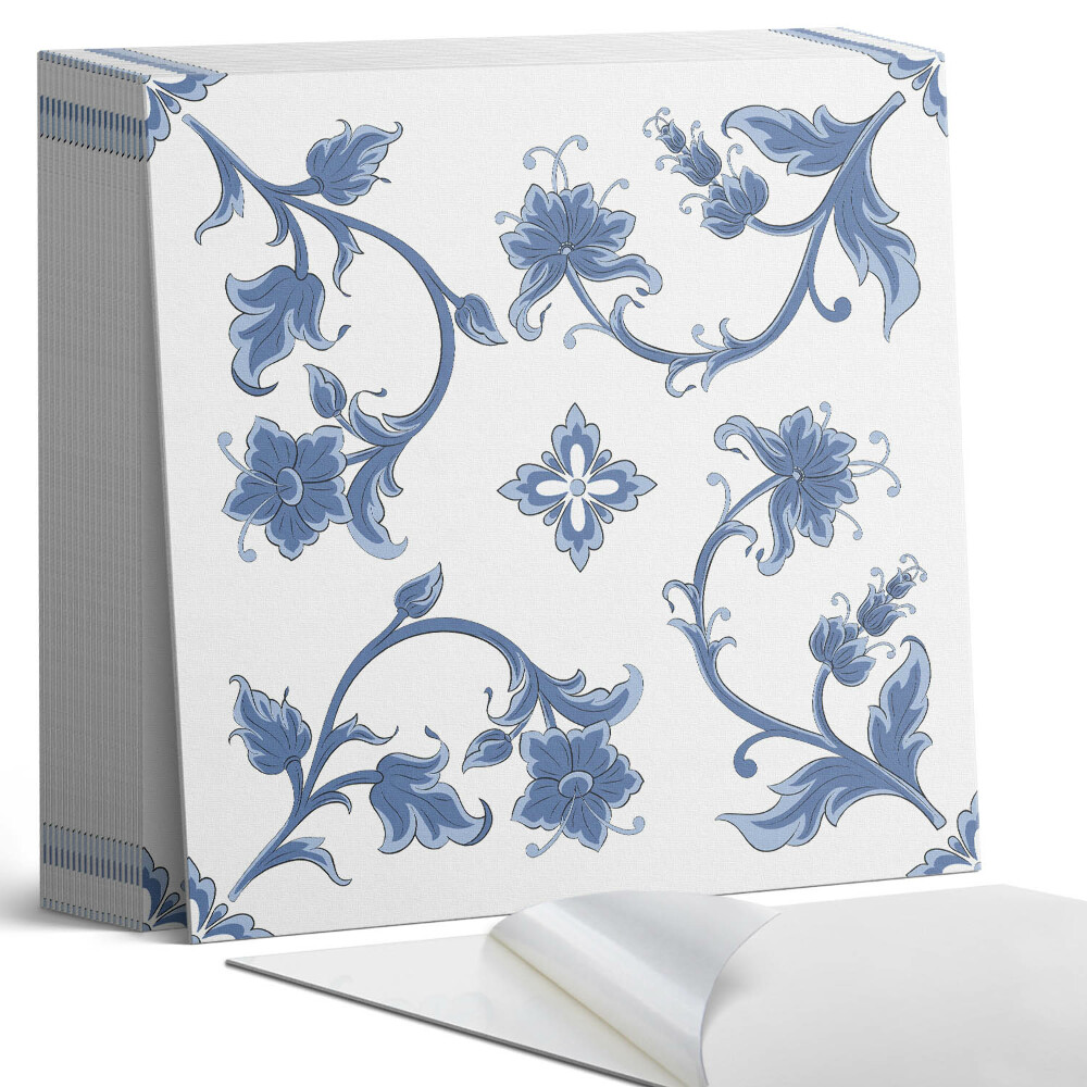 Kafelki samoprzylepne Kwiatowy motyw