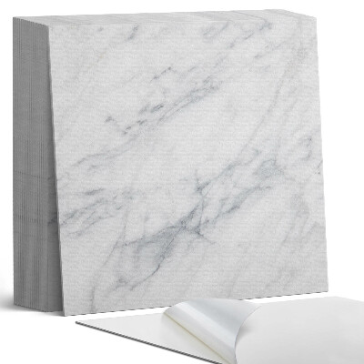 Samoprzylepne płytki na ścianę Marmurowa kompozycja z delikatnymi żyłkami