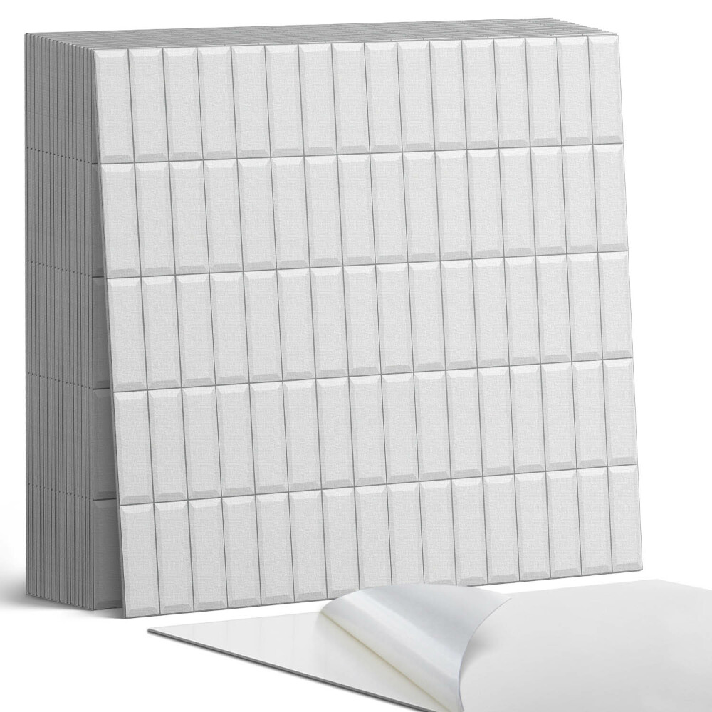 Samoprzylepne płytki Prostokątna mozaika w minimalistycznym stylu